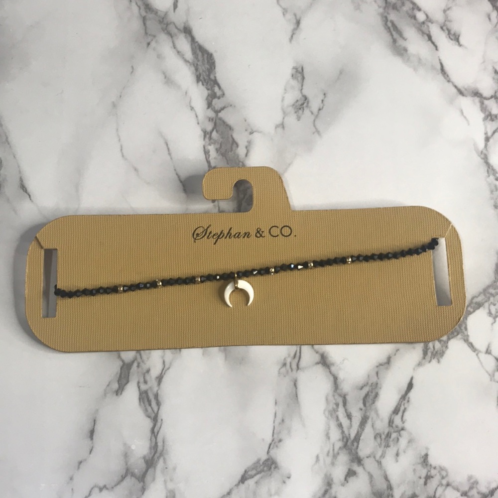 Boho Half Moon/ Horn Choker